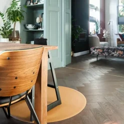 Ronde Vloermat Mosterdgeel Eeveve