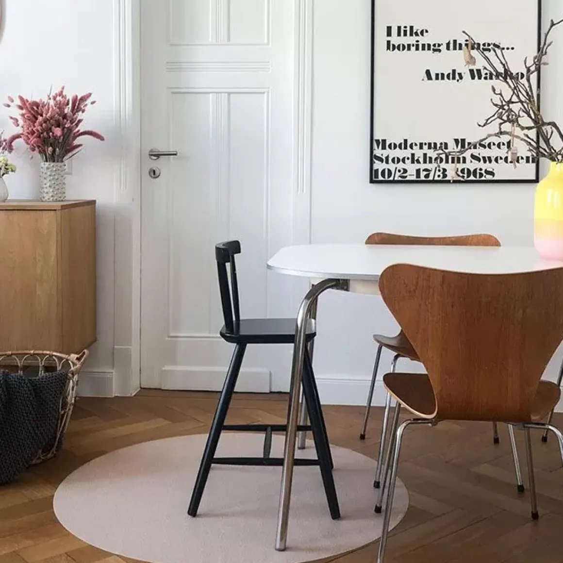 Ronde Vloermat Rainbow Mocha Eeveve