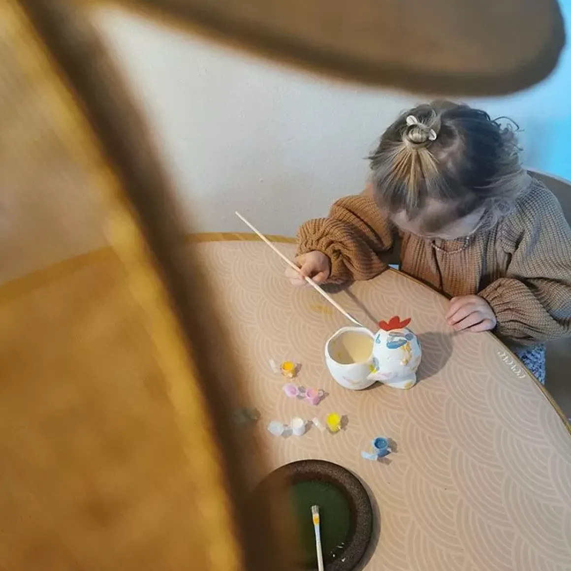 Ronde Vloermat Rainbow Mocha Eeveve