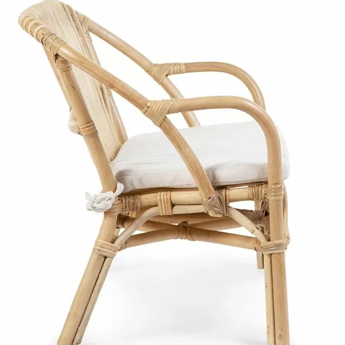 Rotan Kinderbankje Montana Met Kussen Childhome