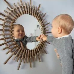 Rotan Spiegel Fondi 60Cm Childhome