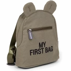 Rugzak My First Bag Canvas Khaki Childhome