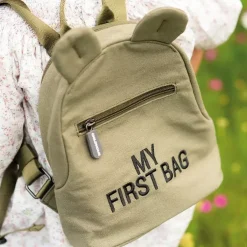 Rugzak My First Bag Canvas Khaki Childhome
