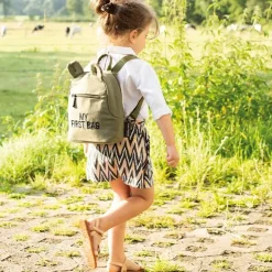 Rugzak My First Bag Canvas Khaki Childhome
