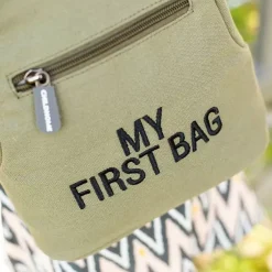 Rugzak My First Bag Canvas Khaki Childhome
