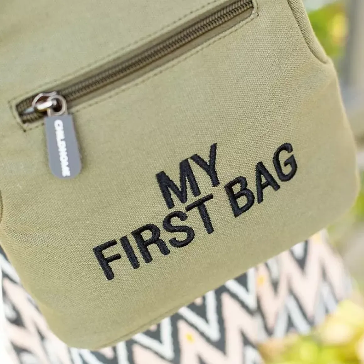 Rugzak My First Bag Canvas Khaki Childhome