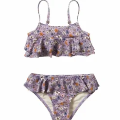 Salted Stories Sami Bikini | Maat 98/104 | Fleurs Chalk Violet | Upf50+