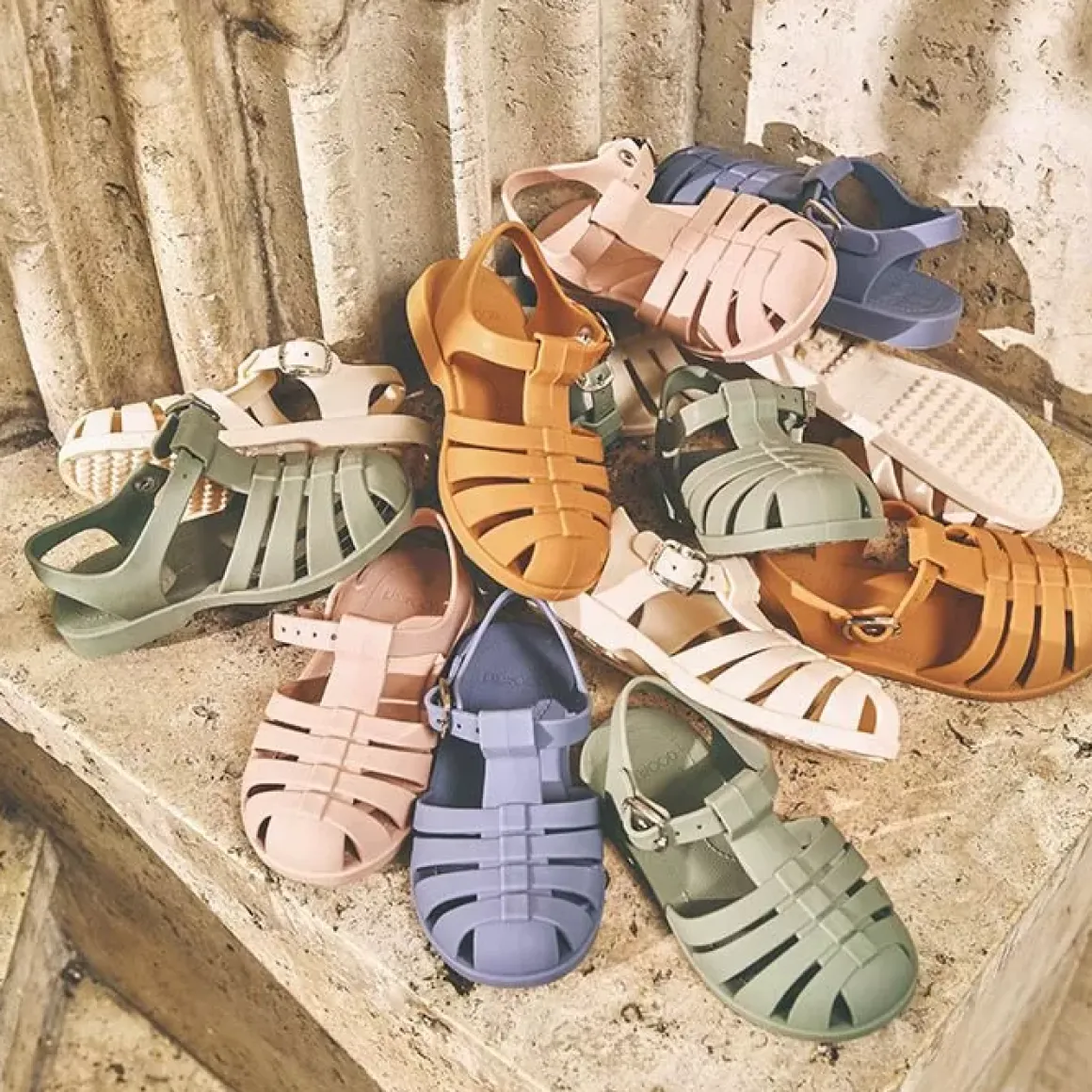 Sandalen Bre Dark Rose Liewood