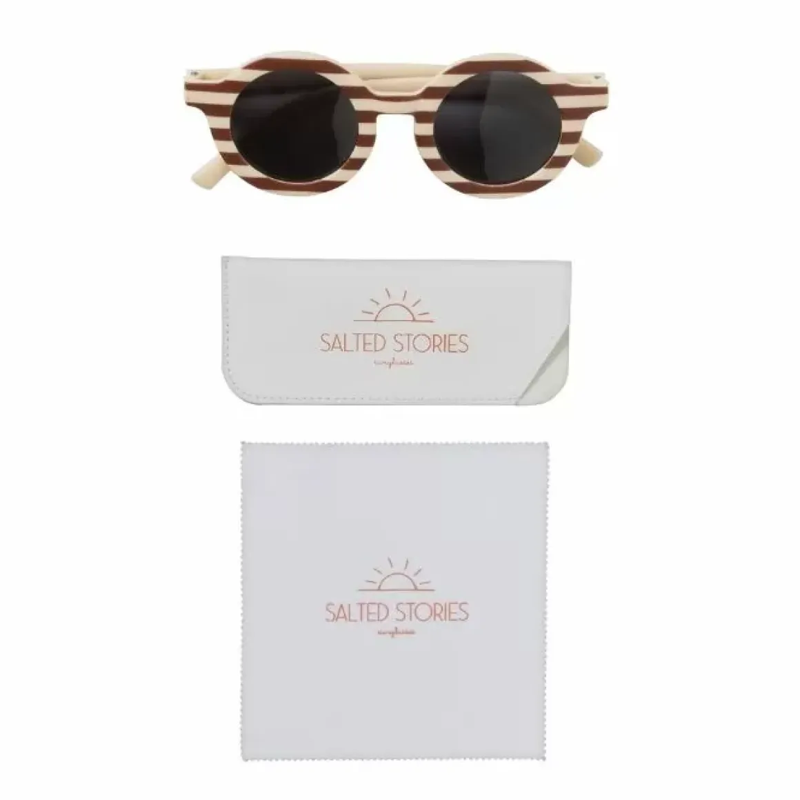 Saron Zonnebril Rib Stripe | Salted Stories