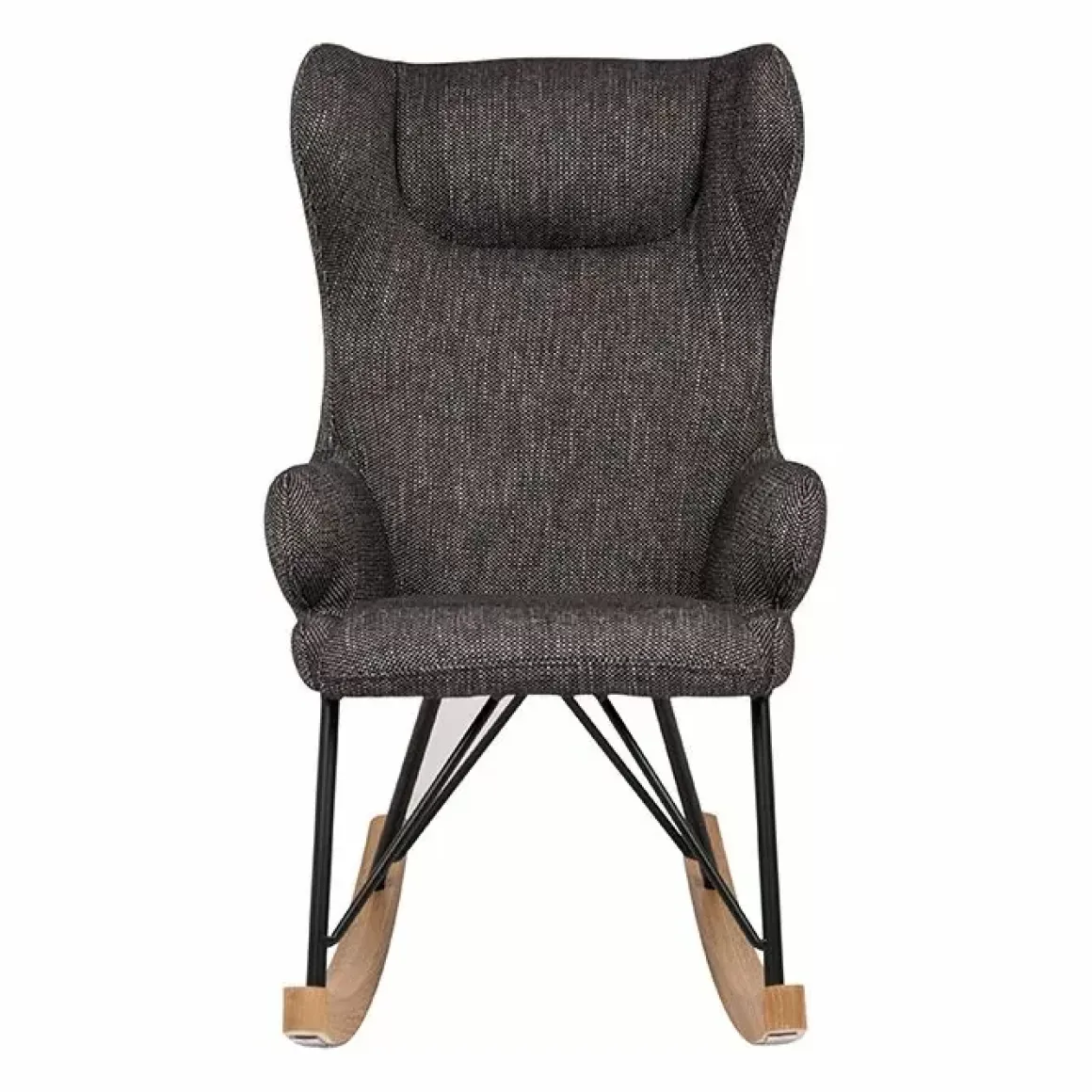 Schommelstoel Kids De Luxe Black Quax