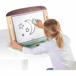 Schoolbord Tafelmodel Bordeaux/Mintgroen Janod