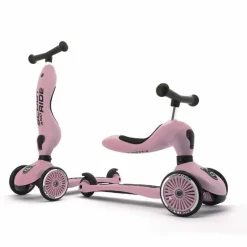Scoot And Ride Highwaykick 1 Loopfiets-Step Rose