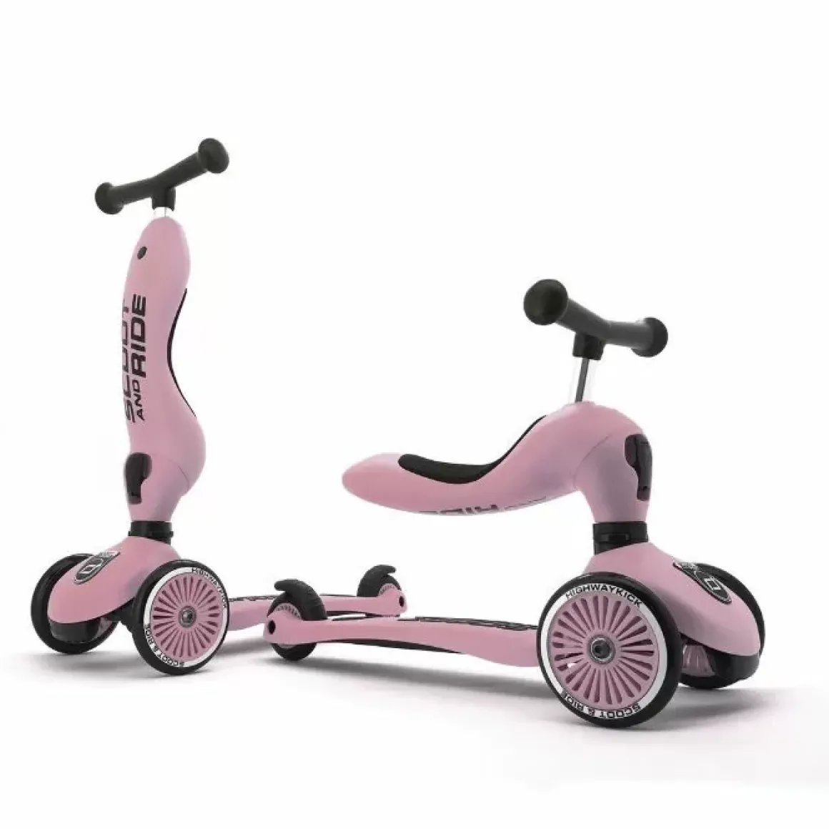 Scoot And Ride Highwaykick 1 Loopfiets-Step Rose