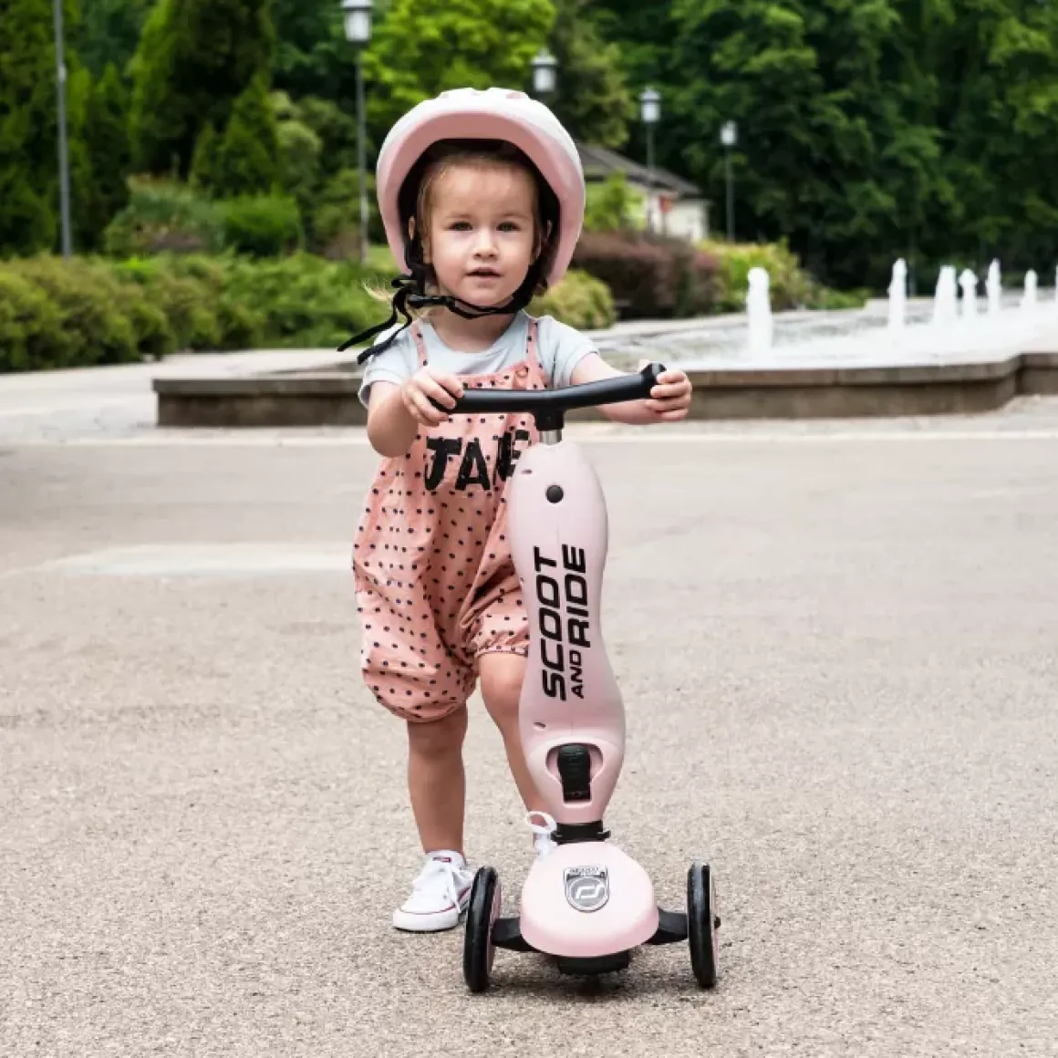 Scoot And Ride Highwaykick 1 Loopfiets-Step Rose