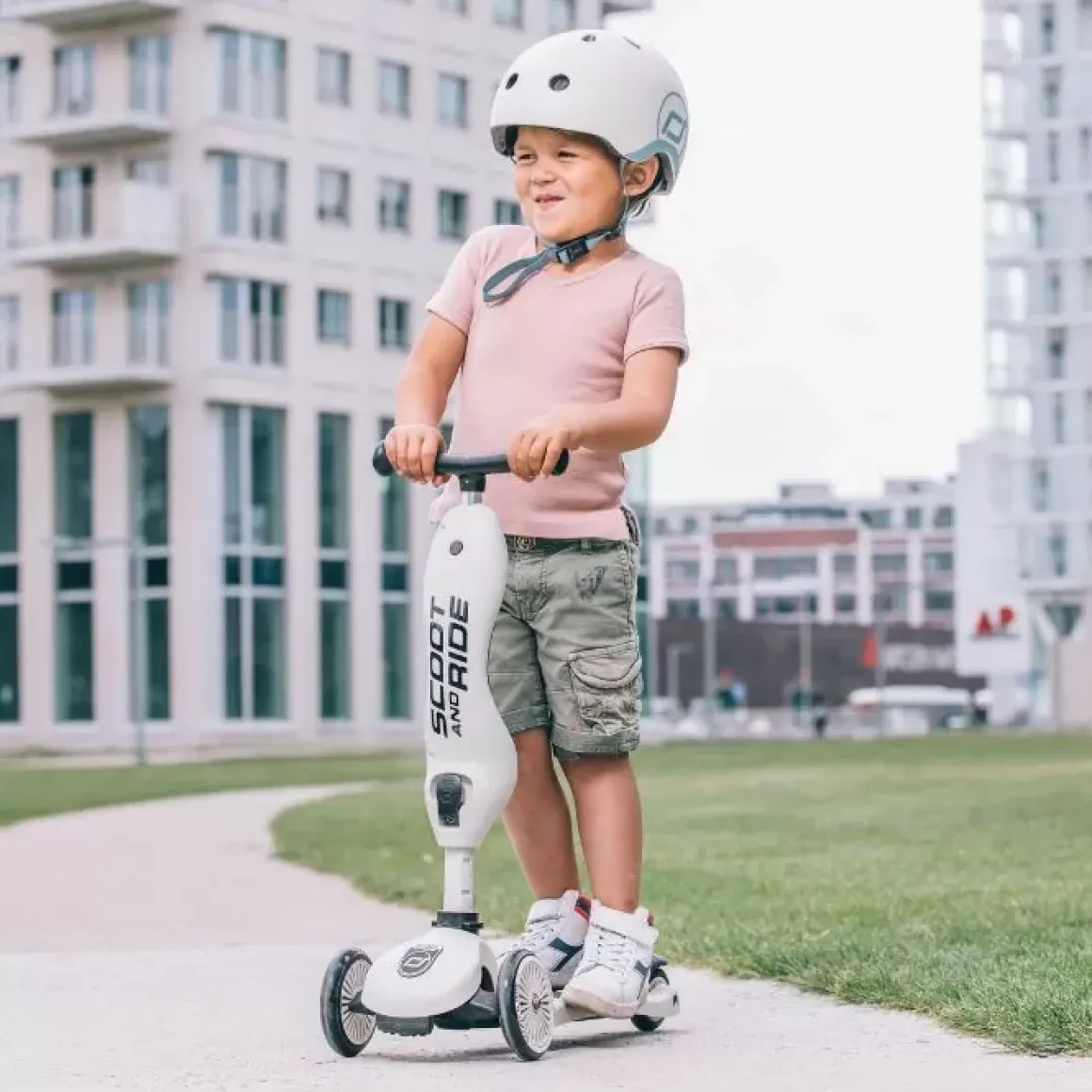 Scoot And Ride Highwaykick 1 Loopfiets-Step Ash