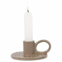 Senza Kandelaar Keramiek Sun Taupe