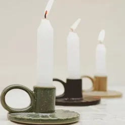 Senza Kandelaar Keramiek Sun Taupe