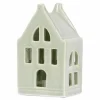 Senza Keramieken Huisje Met Lichtjes Groen