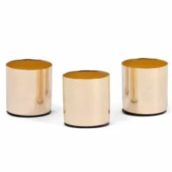 Senza Magnetische Kaarsenhouders Goud (3St)