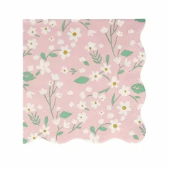 Servetten Ditsy Floral Klein (20St) Meri Meri