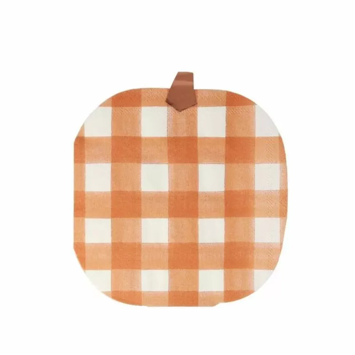 Servetten Gingham Pumpkin Halloween (16St) Meri Meri
