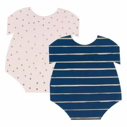 Servetten Romper Navy & Pink Gender Reveal (16St) Ginger Ray
