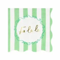 Servetten Striped Christmas (16St) Meri Meri