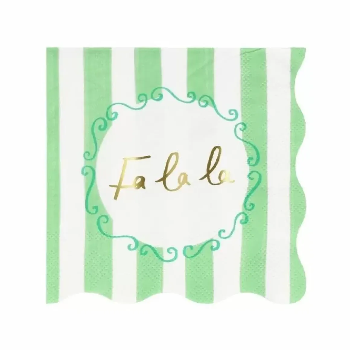 Servetten Striped Christmas (16St) Meri Meri