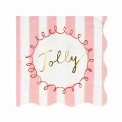 Servetten Striped Christmas (16St) Meri Meri