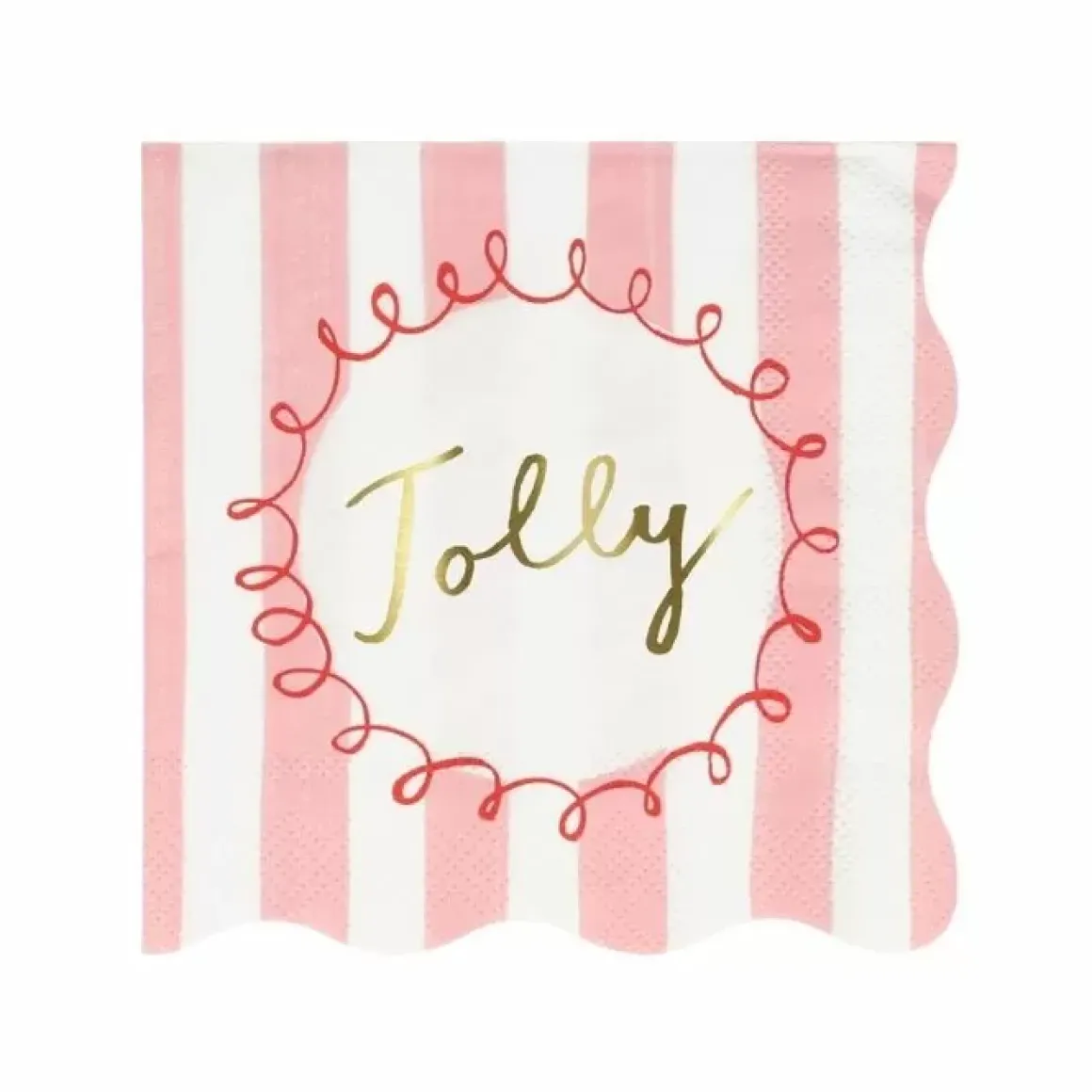 Servetten Striped Christmas (16St) Meri Meri