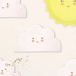 Servetten Wolken Baby Meri Meri (12St)