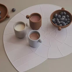 Siliconen Bekers Tiny Inka Caramel-Roze (2St) Oyoy