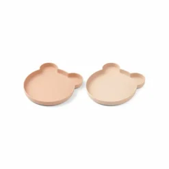 Siliconen Borden Marty Mr Bear Rose Mix Liewood