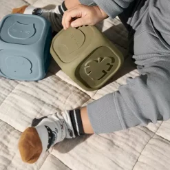 Siliconen Dobbelsteen Andrew Stormy Blue Liewood