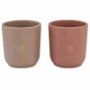 Siliconen Drinkbekers Lemon Blush/Terracotta Konges Slojd