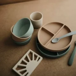 Siliconen Kom Natural Mushie & Co