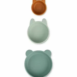 Siliconen Kommen Eddie Peppermint Multi Mix (3St) Liewood