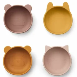 Siliconen Kommen Iggy Rose Mix (4St) Liewood