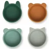 Siliconen Kommen Malene Green Multi Mix (4St) Liewood