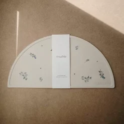 Siliconen Placemat Lilac Flowers Mushie & Co