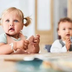 Siliconen Slab Pale Pink Jollein