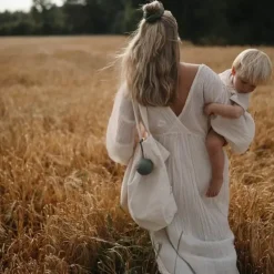 Siliconen Speenhouder Blush Mushie & Co