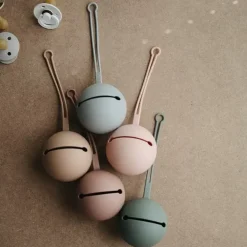 Siliconen Speenhouder Stone Mushie & Co