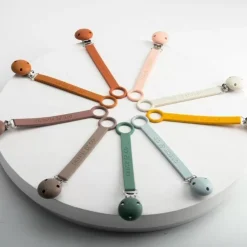 Siliconen Speenkoord Light Blue Grech & Co