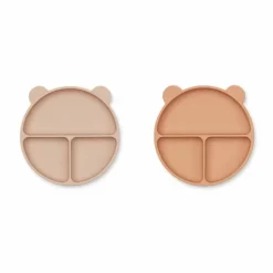 Siliconen Vakkenborden Merrick Rose Mix (2St) Liewood