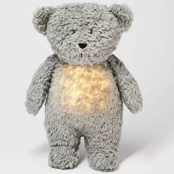Slaapknuffel Humming Bear Mineral Grey Moonie