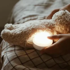 Slaapknuffel Humming Bear Mineral Grey Moonie