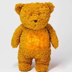 Slaapknuffel Humming Bear Mustard Moonie