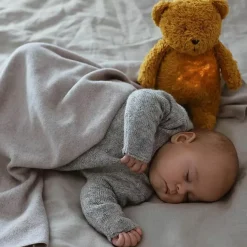 Slaapknuffel Humming Bear Mustard Moonie