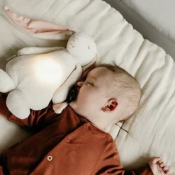 Slaapknuffel Humming Friend Rabbit Cream Moonie